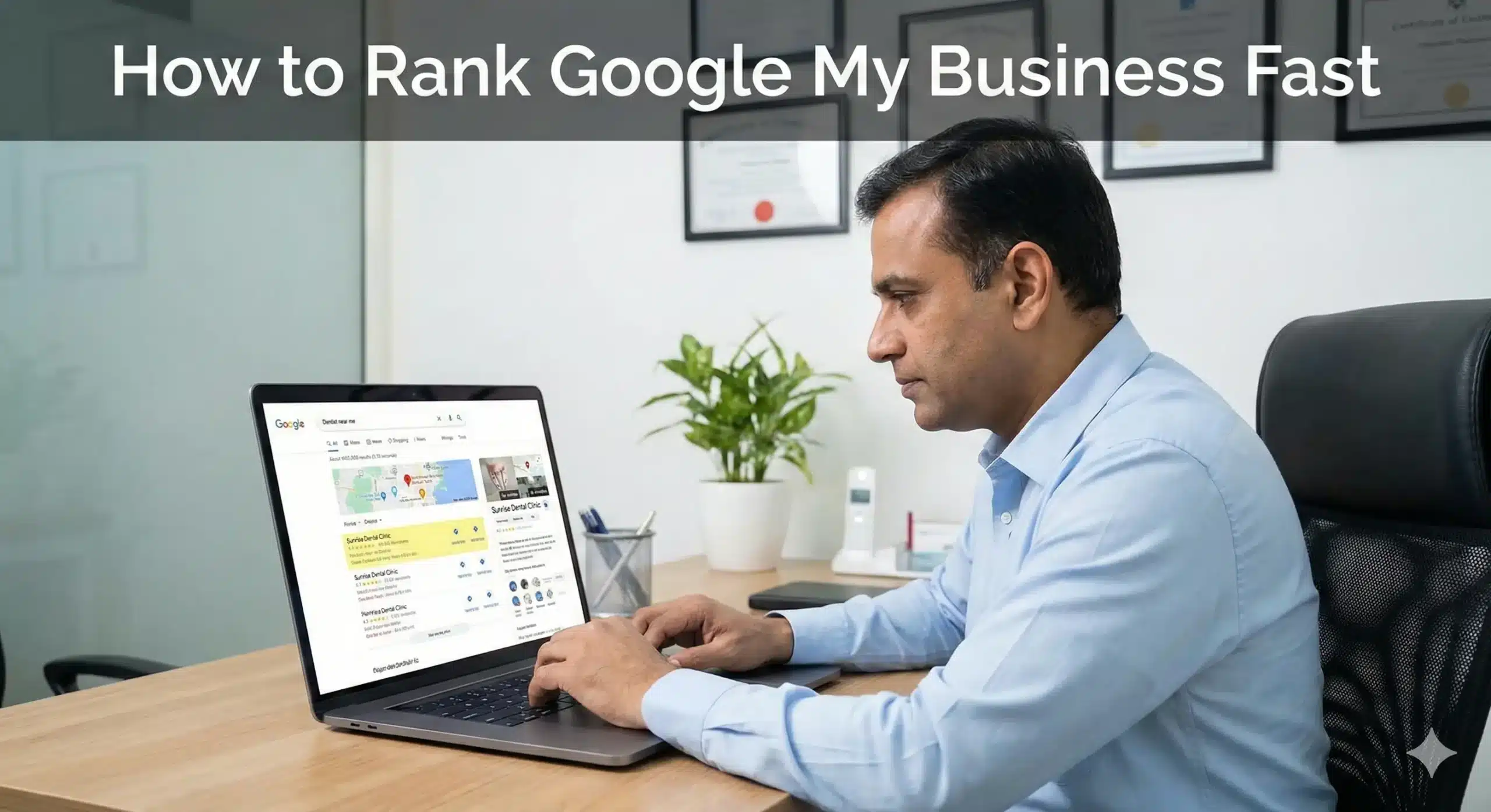 how to rank Google My Business fast